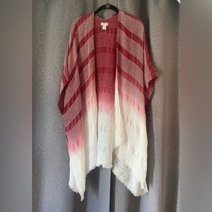 Demdaco kimono style ombré cardigan